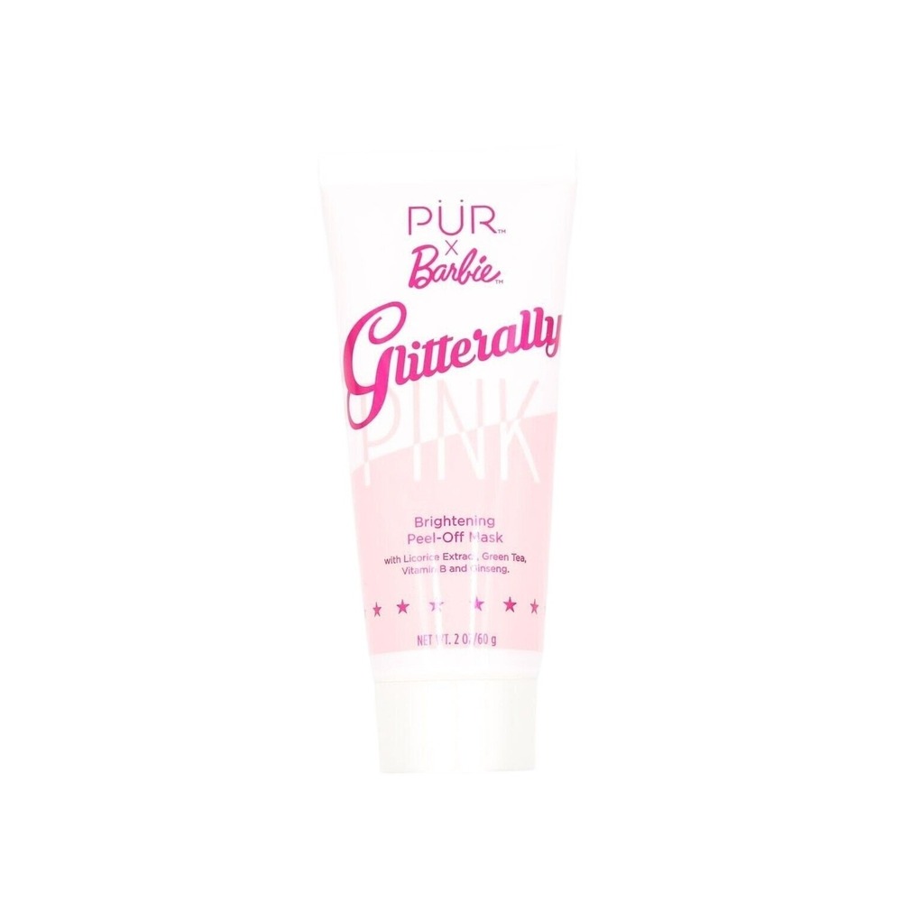 PUR x Barbie Glitterally Pink Brightening Peel Off Mask - SEALED - 2 oz / 60 ml